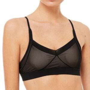 ALO Yoga Women's Vision Bra Black /Latte SZ. S